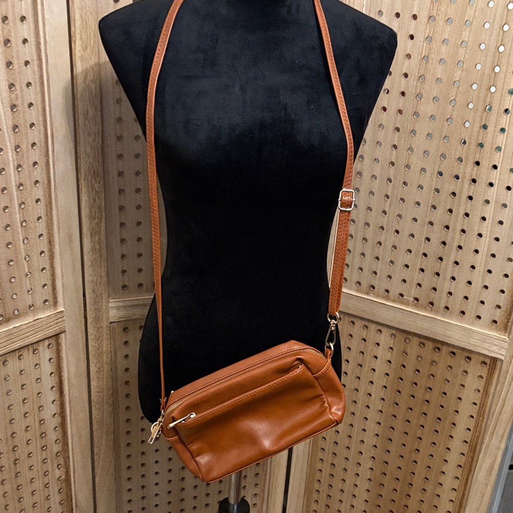 Stylish Brown Crossbody‎ Bag